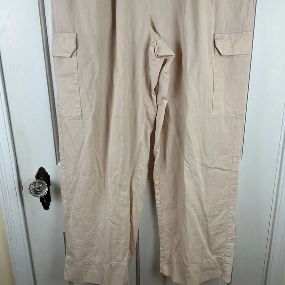 Pact Canopy Linen Blend Wide Leg Pants - Picture 6 of 11